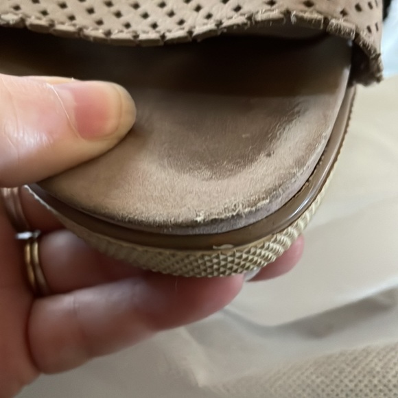 Eileen Fisher platform wedge sport sandals - Picture 9 of 10